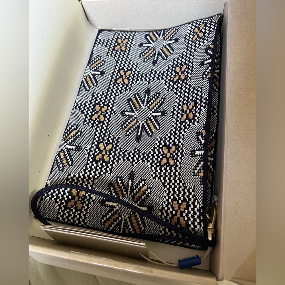 Rothys Sunburst Navy Wristlet